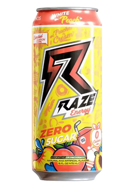 Raze Energy White Peach