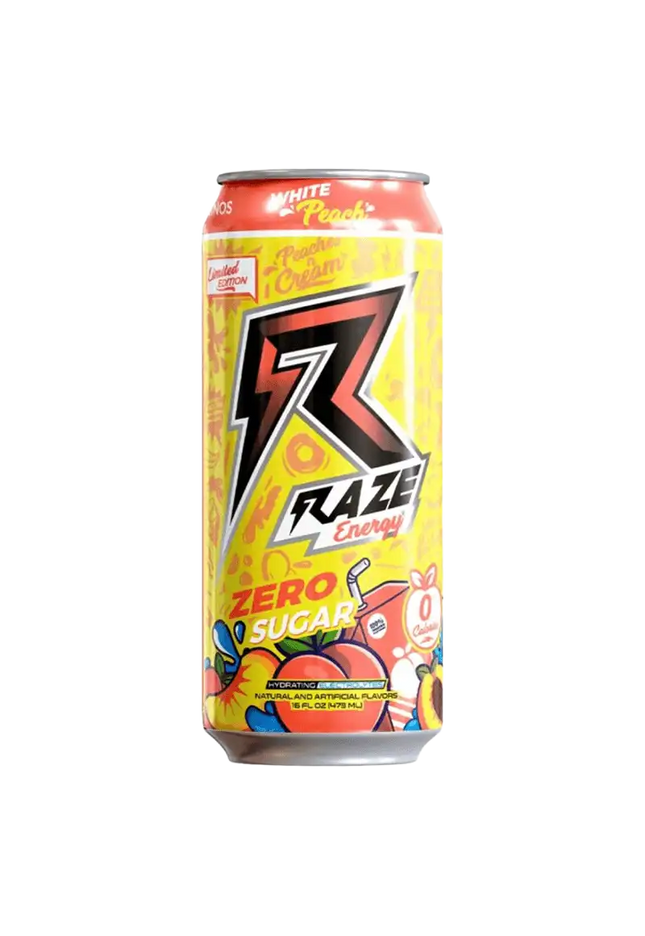 Raze Energy White Peach